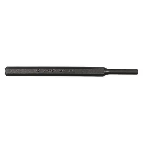 Pro Pin Punch,5-3/4in L,1/4in Tip,Steel,BO 21005  Pro 21005 045256210056 Steel