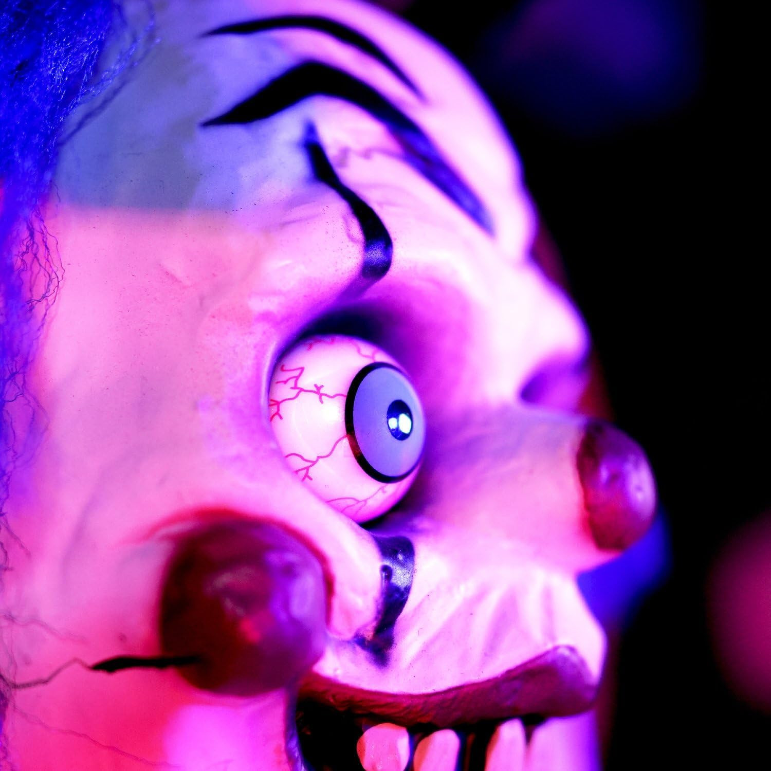 5.3-Ft Standing Animated Clown Animatronic