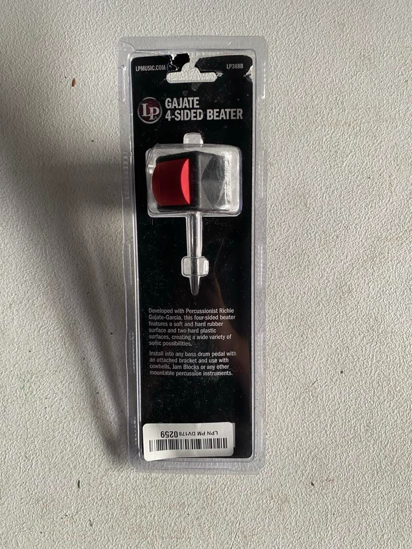 DW Hardcore METAL DRUM Beater With Adjustable Foam