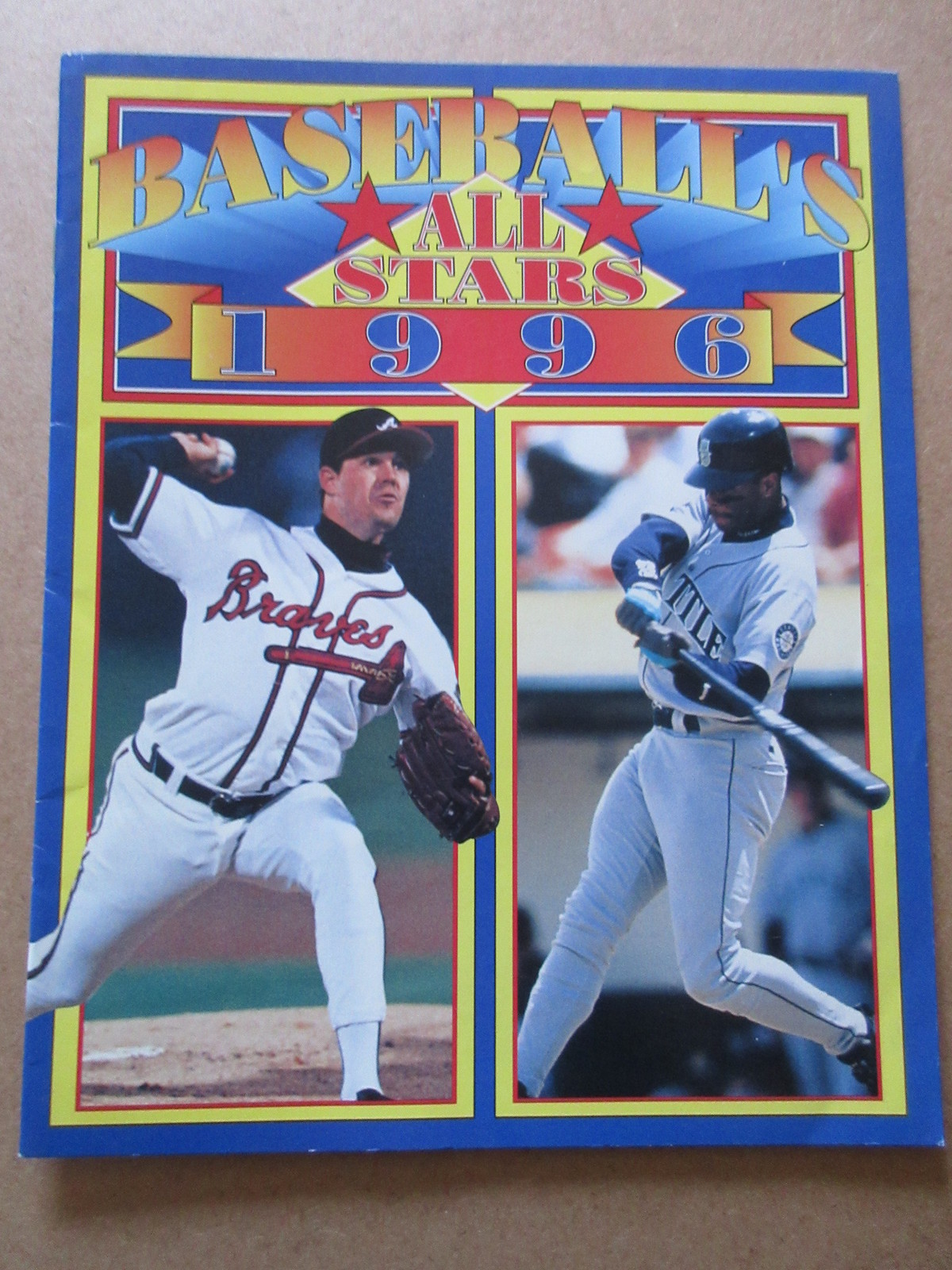 BASEBALL'S ALL STARS 1996 Tiger Books Cal Ripken Ken Griffey Albert Belle Bonds