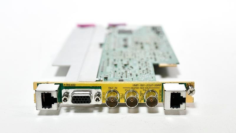 Miranda HMP-1801 HD/SD Solid-State Media Server/Player Board Densite +3SRP 3RU