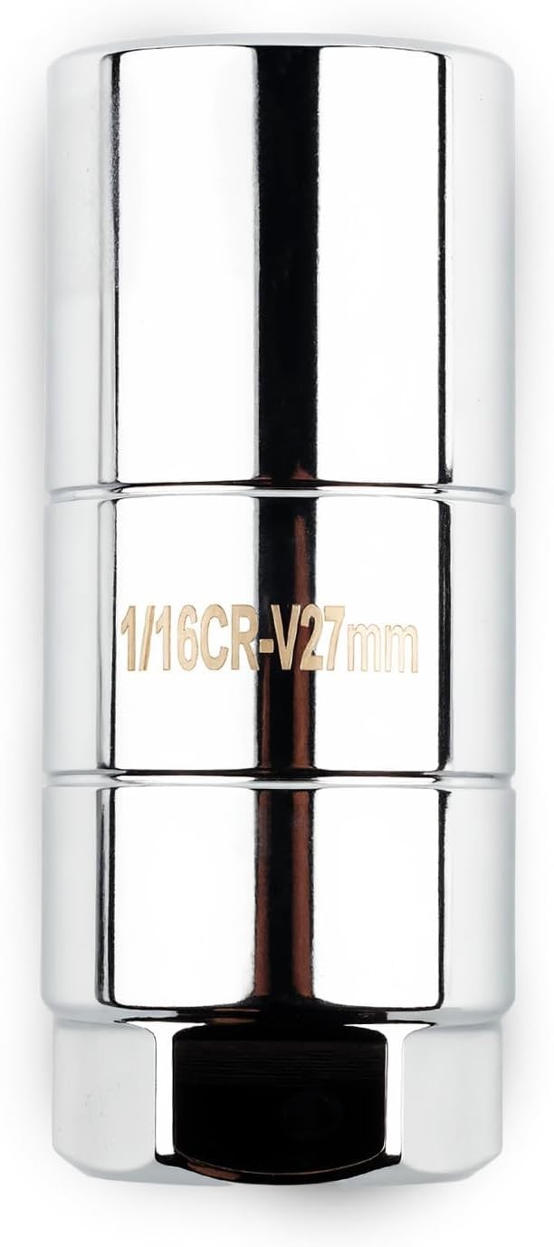 Oil Pressure Sensor Socket, Hexagonal Drive-27mm Socket for Removing Oil -Silver