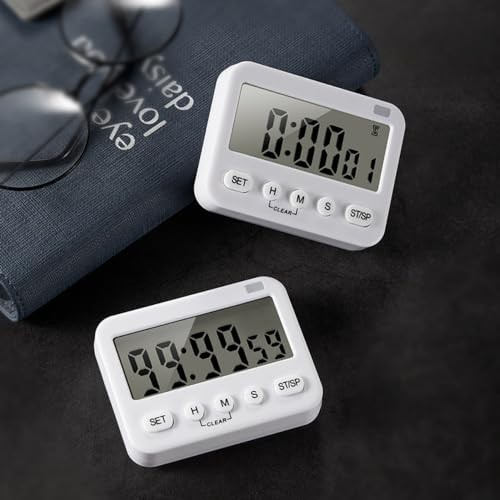 99 Hours Full Featured Timer, Reminder Mode (Vibrate, Sound, Flash), Timing