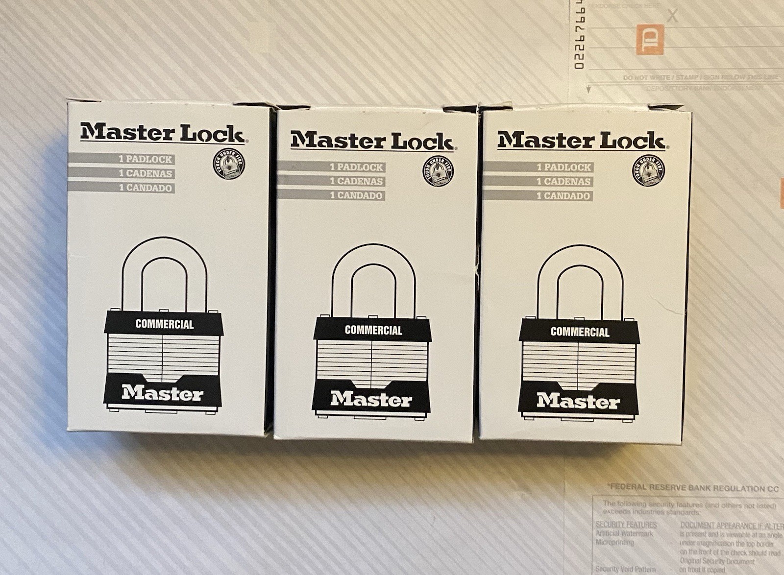 Master Lock 25 KA Commercial Padlocks Keyed Alike 19T455