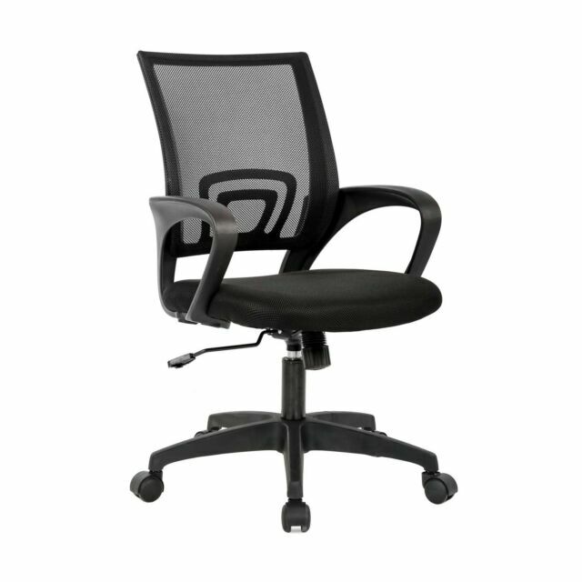 BestOffice V03-Black Home Office Ergonomic Desk Chair - Black