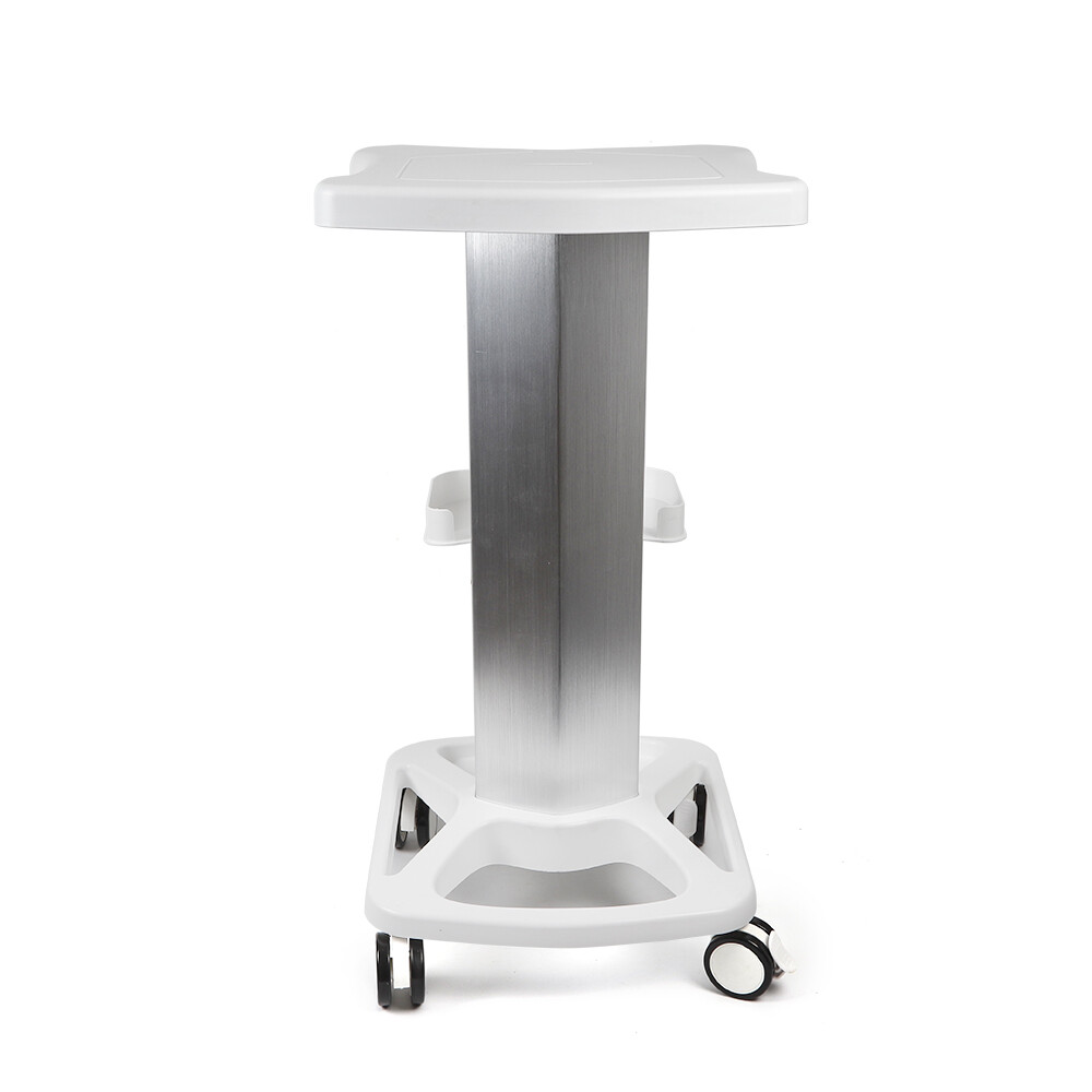 Mobile Trolley Medical Cart Medical Rolling Stand Storage Shelf w/ 4 Wheels