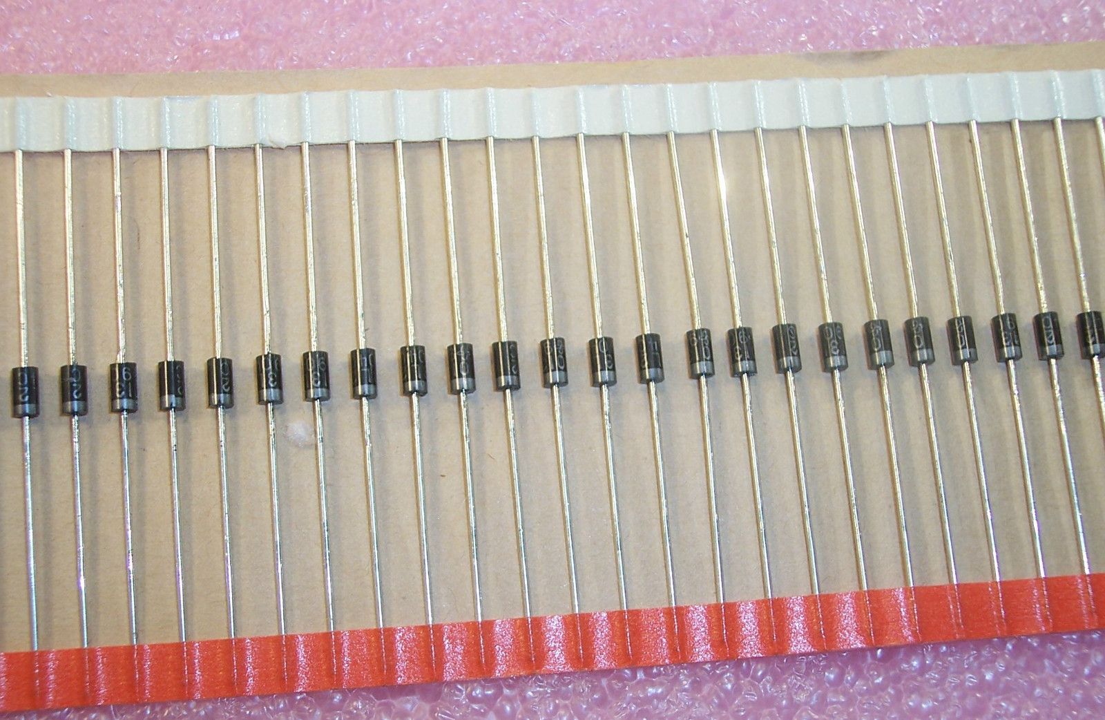 QTY (100) MP838 GENERAL SEMI DO-41  1A 200V STANDARD RECOVERY RECTIFER DIODES