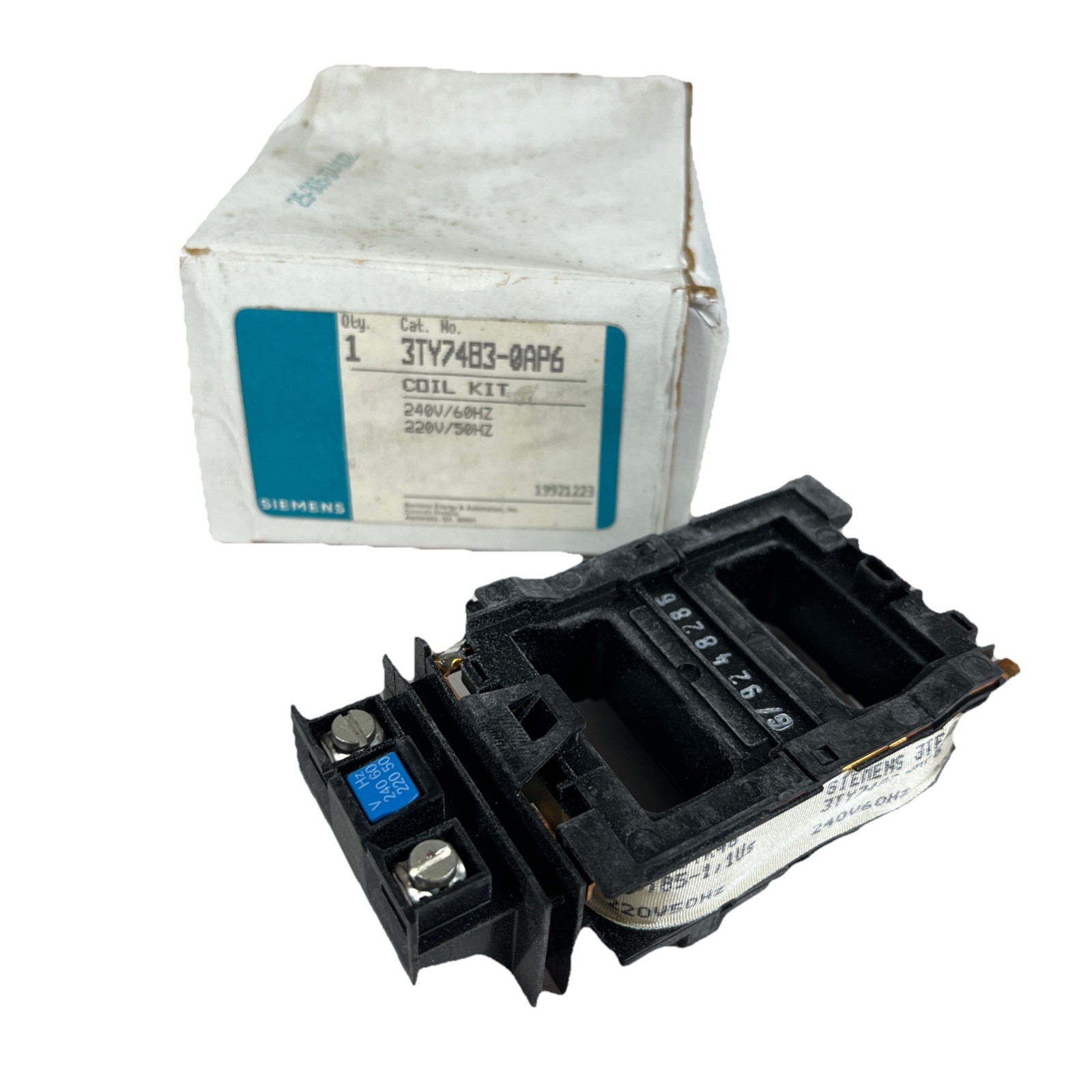 Genuine OEM Siemens 3TY7483-0AP6 Coil Kit