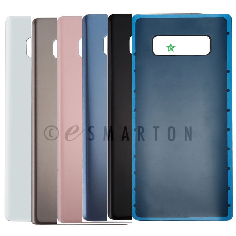 Samsung Galaxy Note 8 Battery Door Back Cover Glass Housing Replacement Part USA