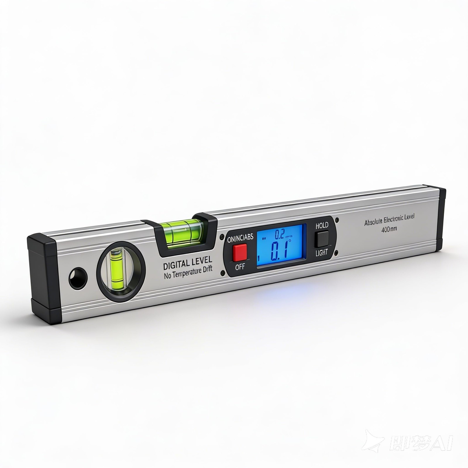 16.3 Inch Digital Level with Backlit LCD High-Precision Inclinometer (0.1° Ac...