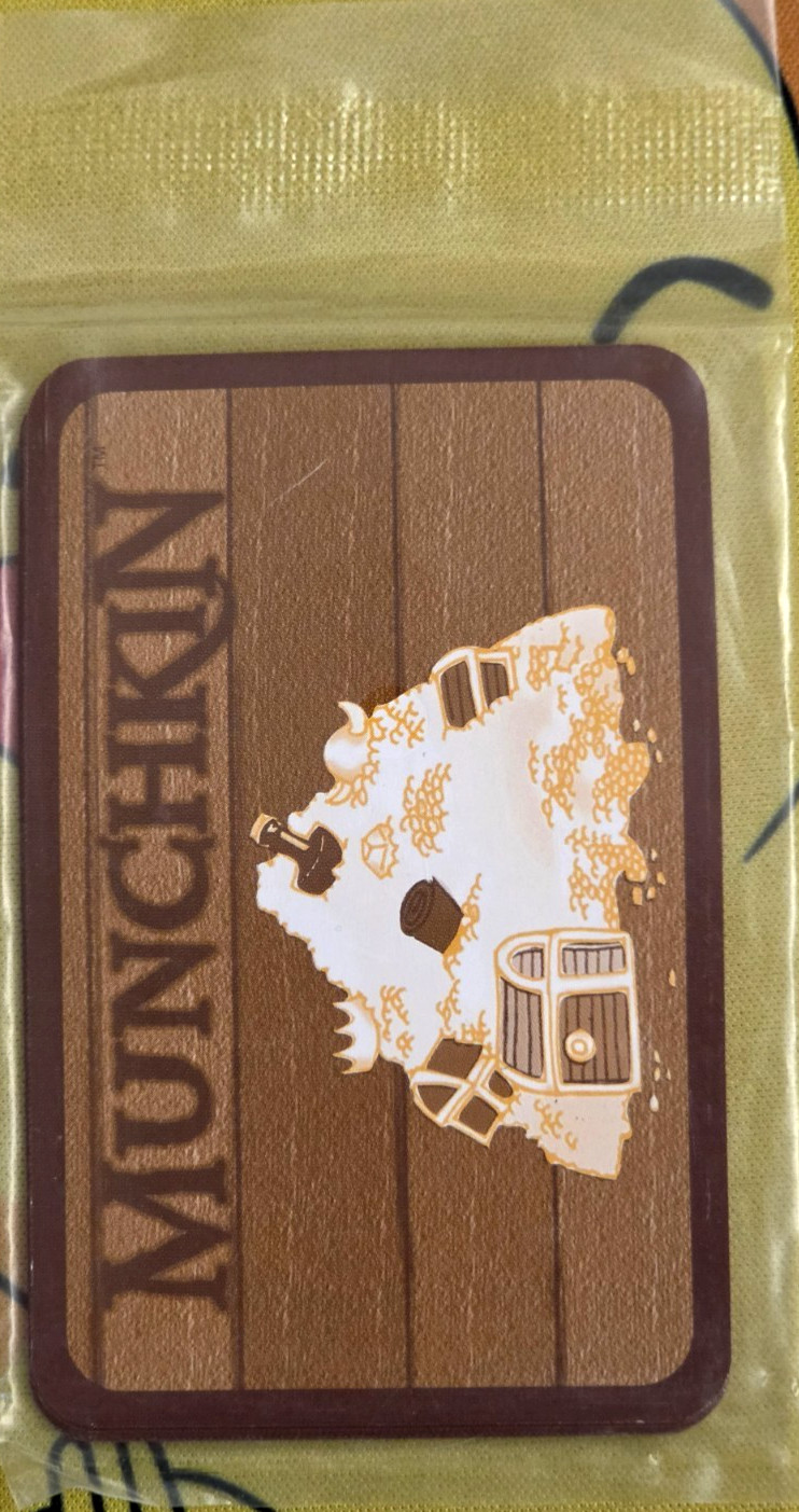 Munchkin Black Friday Promo Card Pack Sealed. Steve Jackson Games