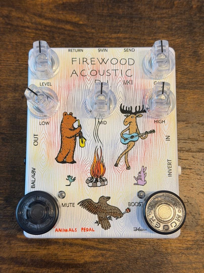 Animals Pedal Firewood Acoustic D.I. 808446