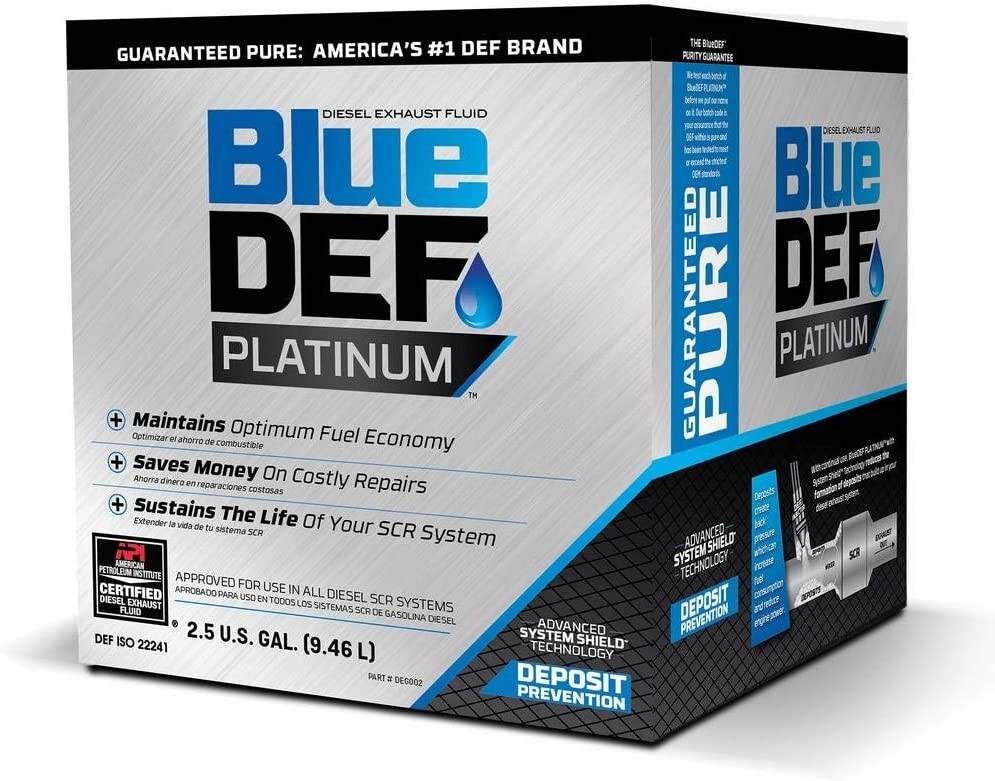 BlueDEF Peak Platinum Diesel Exhaust Fluid, 2.5 Gallon (DEG002)