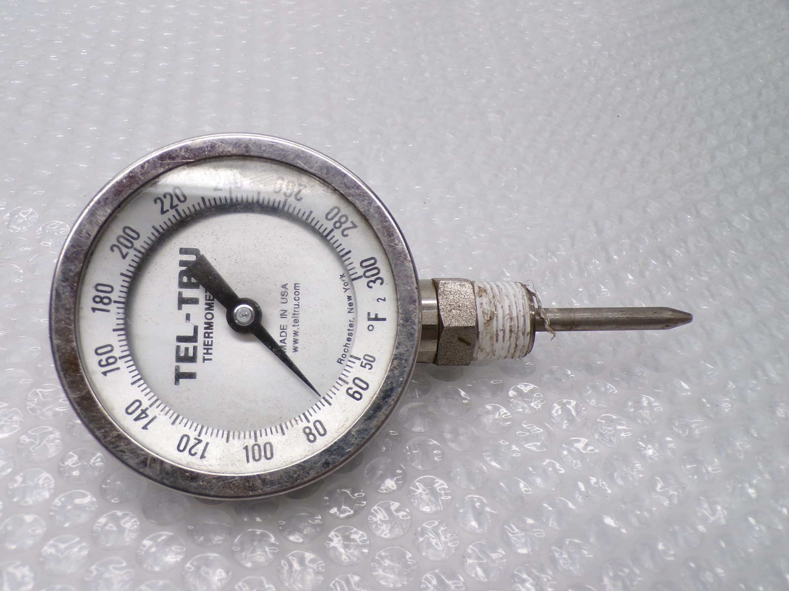 TEL-TRU THERMOMETER 50-300F UNMP