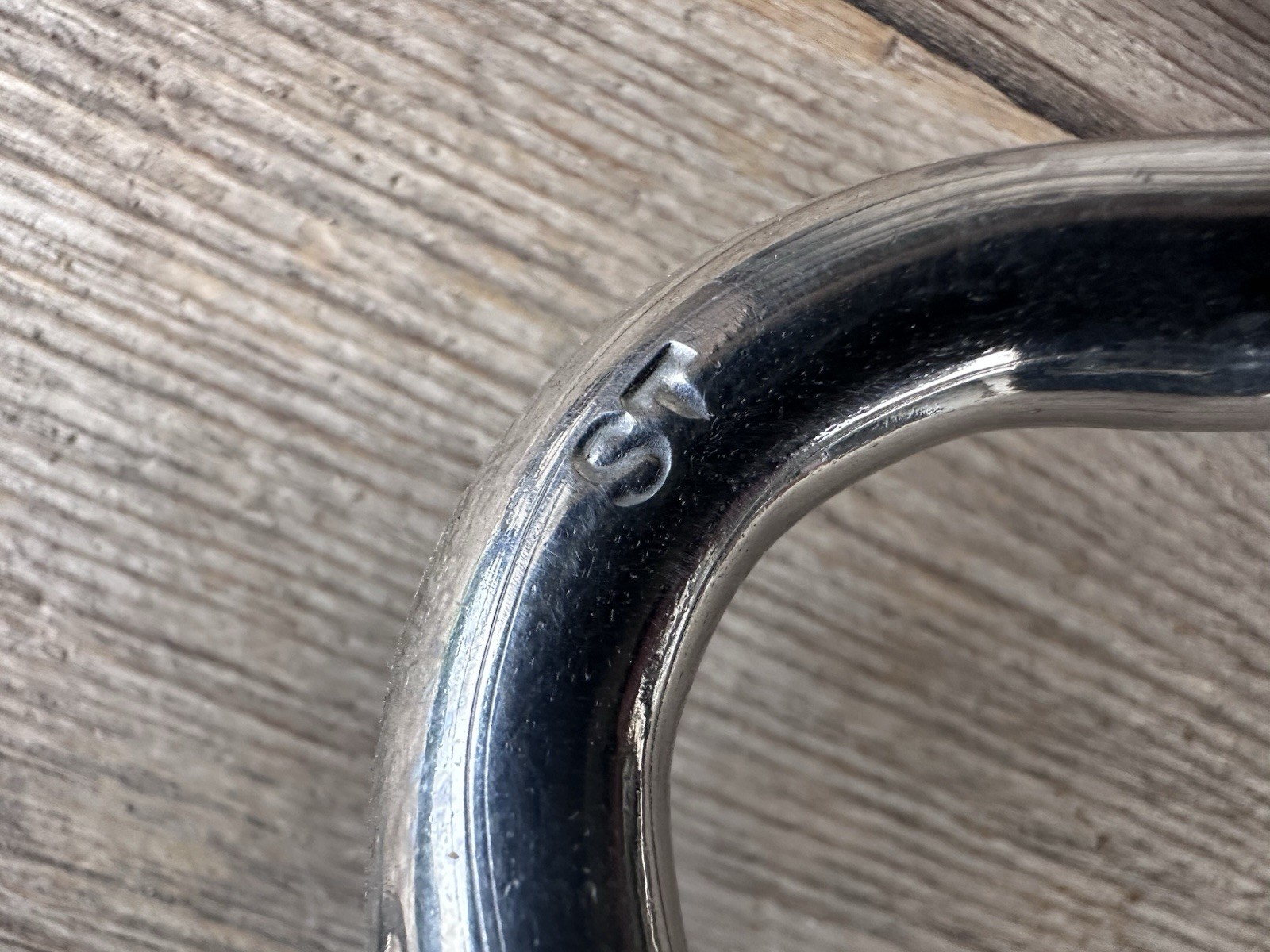 Horse Tack - 5” Medium Port Western Show Silver Curb Bit