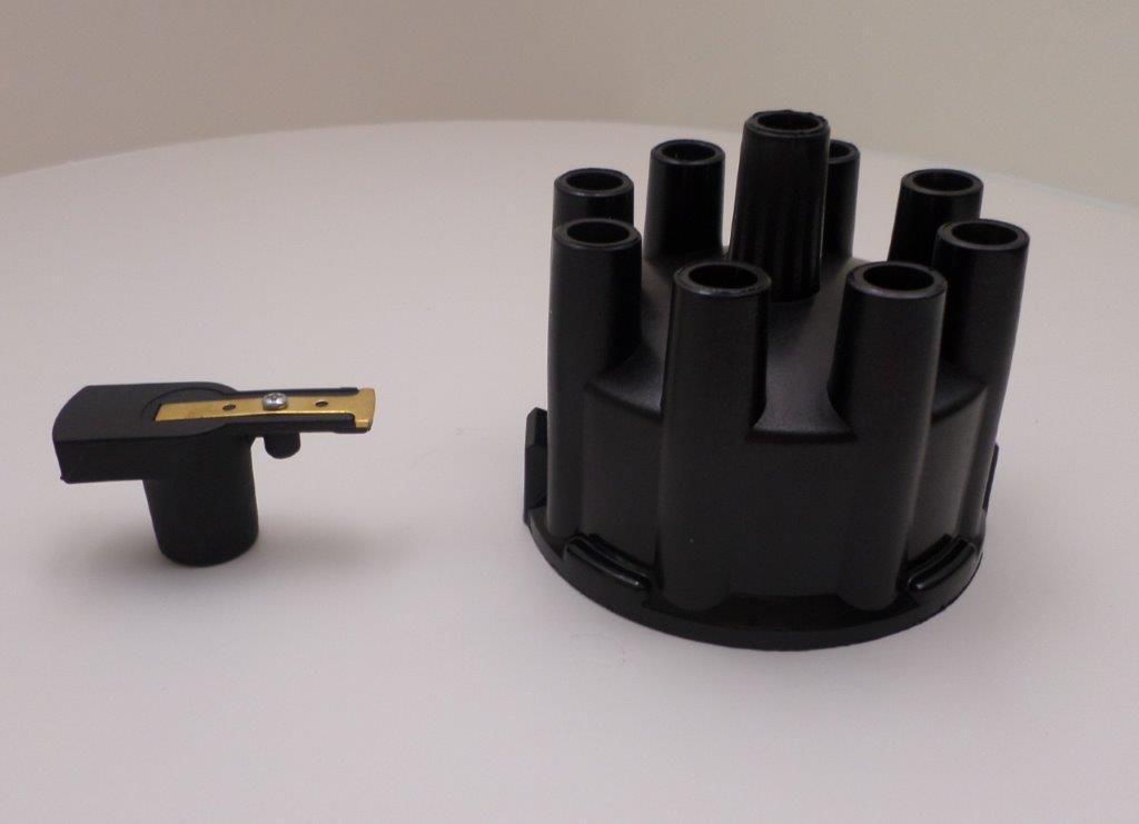 Black FEMALE Ready-To-Run/Pro Billet Distributor Cap & Rotor PROCOMP SPEEDMASTER