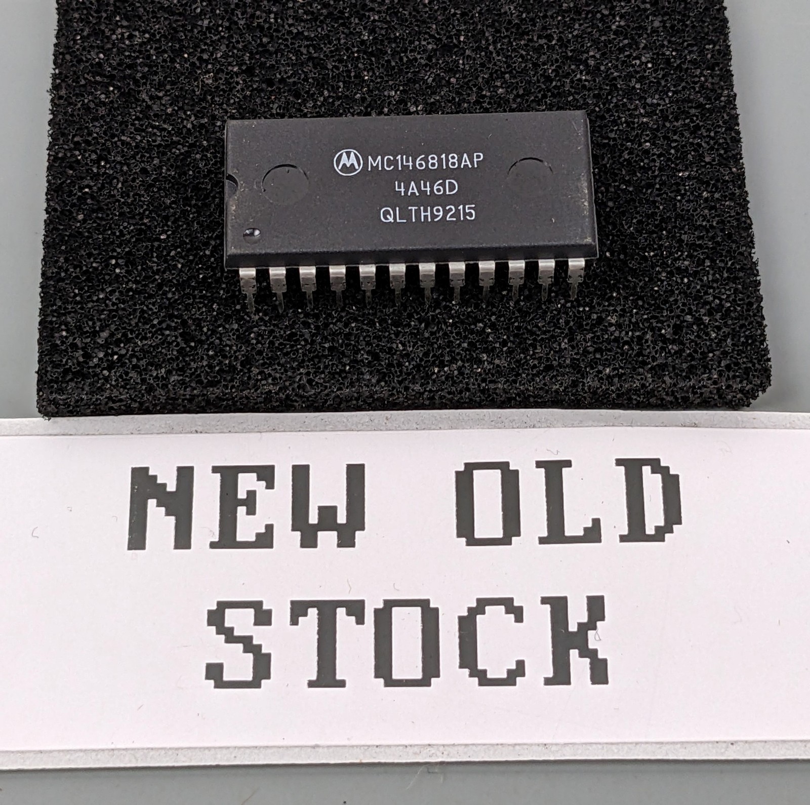 (2) Motorola MC146818AP Real-Time Clock + RAM (RTC) ICs