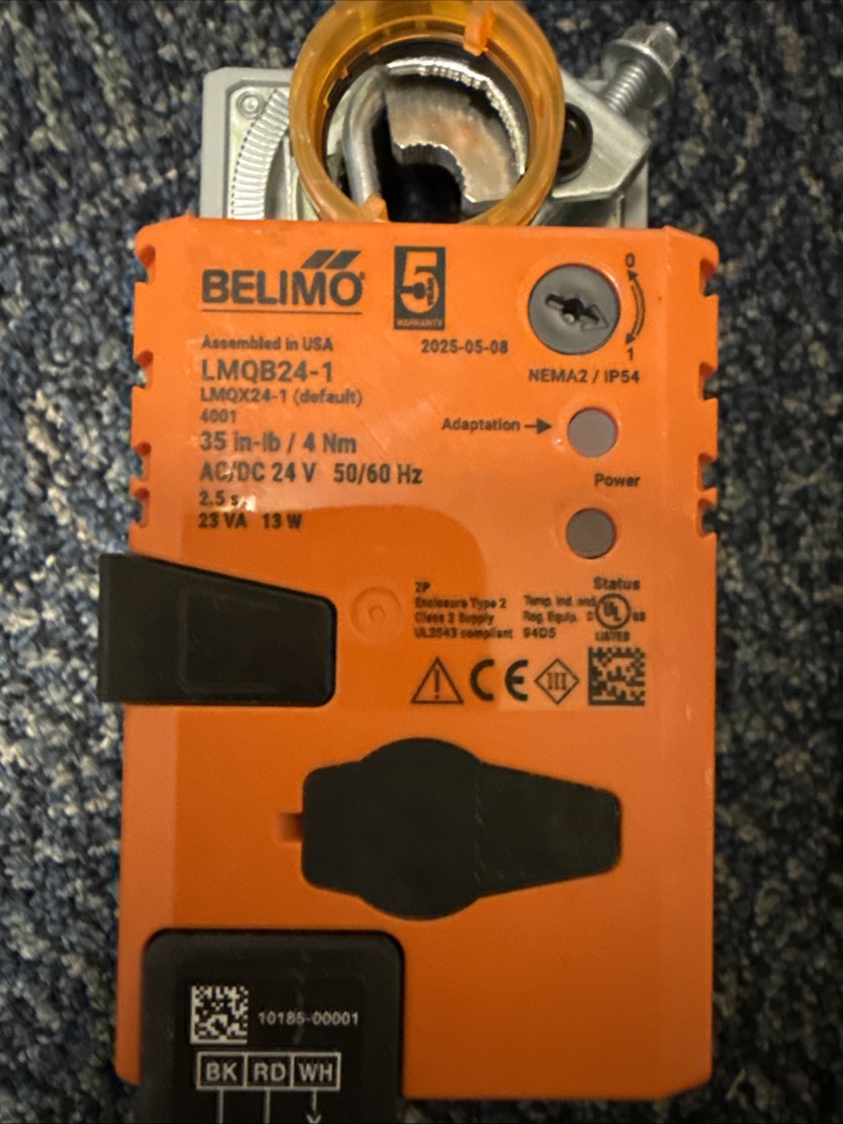 Belimo LMQB24-1 Control Damper Actuator