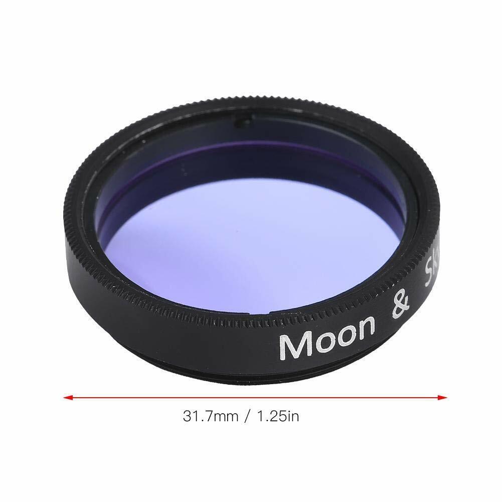 1pcs Moon Filter Glow & Moon Filter 1.25" for Telescope Eyepiece Lens