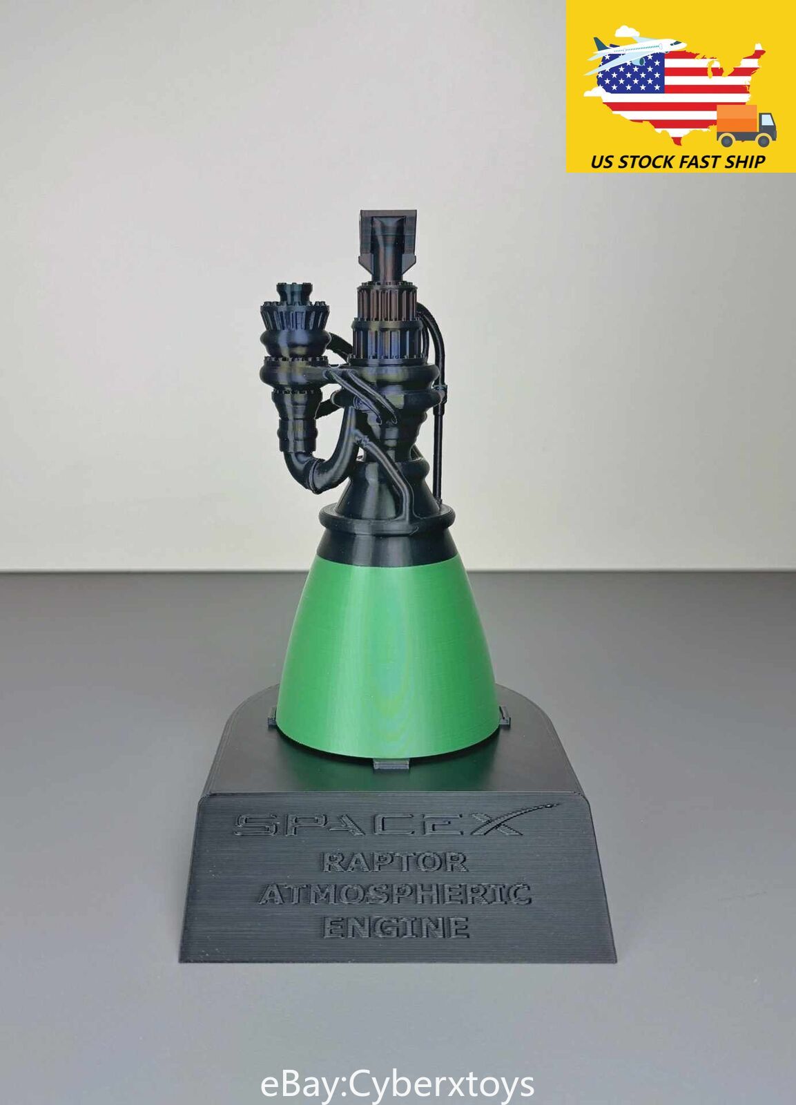 1:20 SpaceX Starship Raptor V2 Atmospheric Engine Model 3D Print