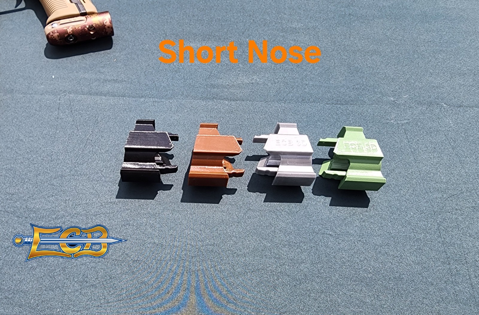 ECB 3D Printing Short Nose Shroud for the PE EMF100, Olive