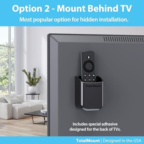 Universal Remote Control Holder - Medium (Black)
