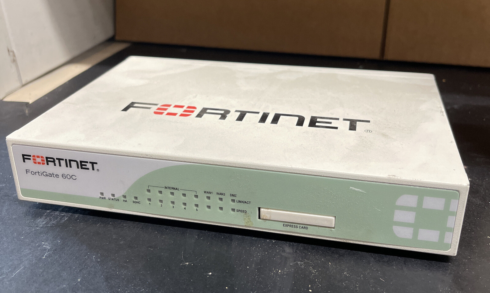 Fortinet FortiGate 60C Network Security Firewall FG-60C no power adapter