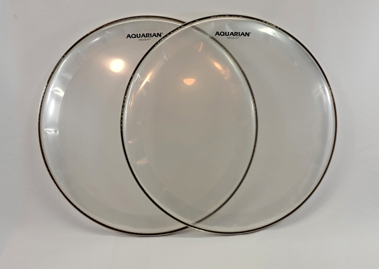 Aquarian Drumheads Focus-X 18" Drumheads (2pcs)