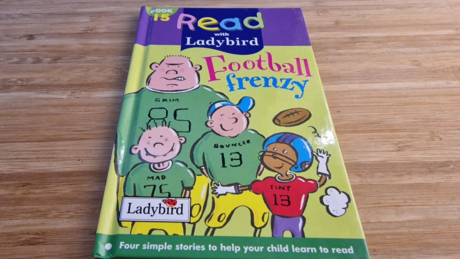 Football frenzy - Read with Ladybird - Book 15 - Hardback book VGC