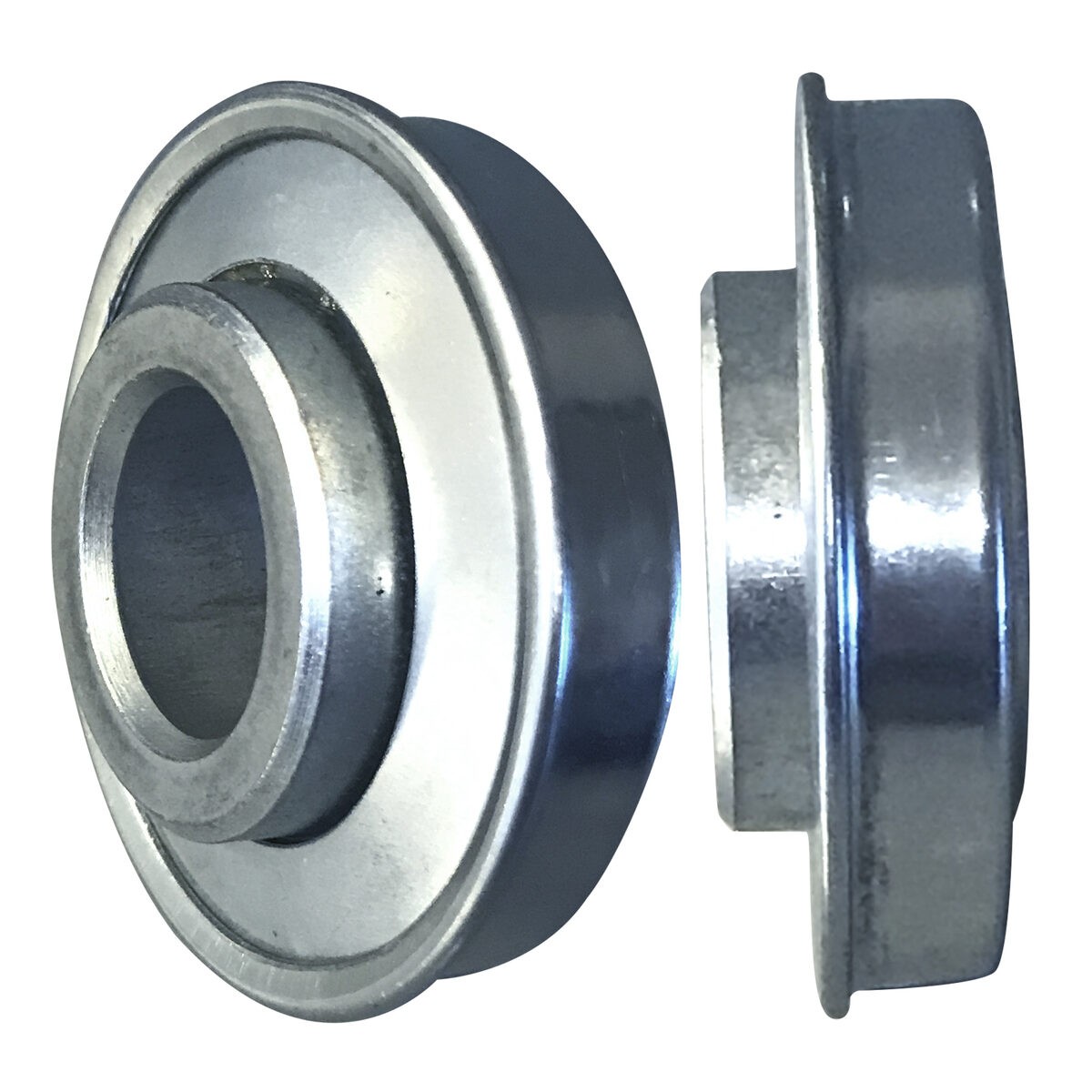 Commercial Flanged Bearing 1 Inch ID 2.5 Inch OD 23/64 Offset (800 lb Load)