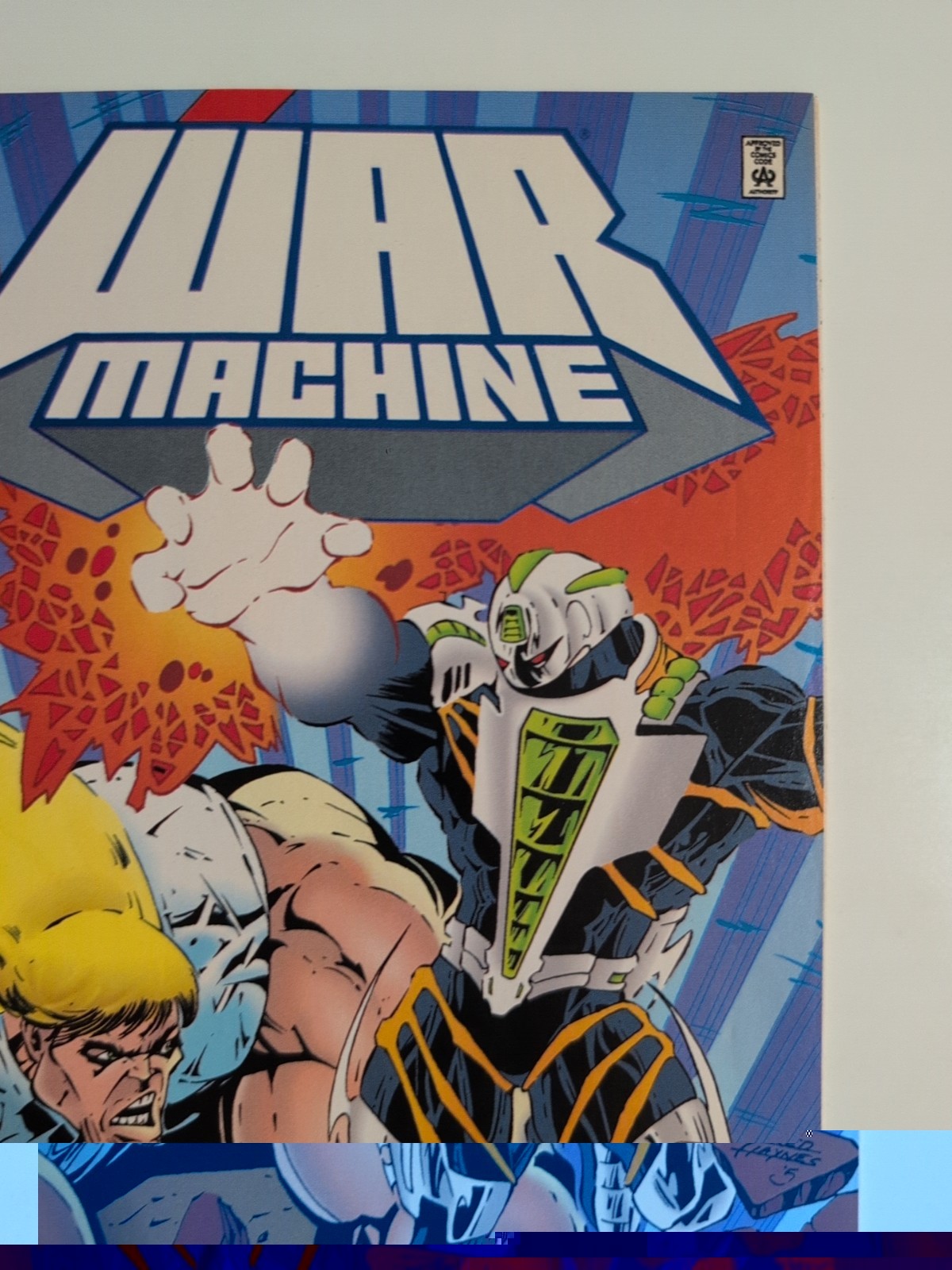 War Machine #20 A Little Muscle Dan Abnett Marvel Comics 1995