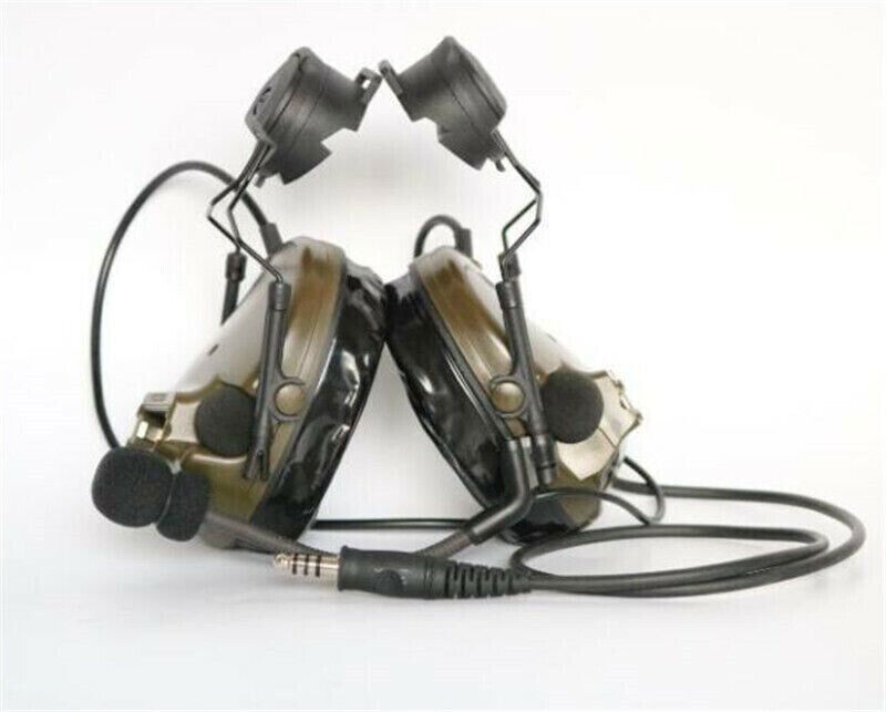 TCA Comtac-III C3 Tactical Headset Helmet Ver. Noise Reduction Headphone