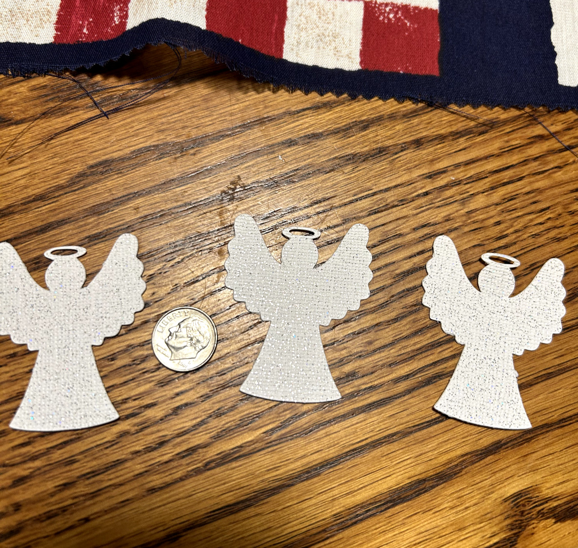 15 Die Cut Angel White  Punches Paper Punchies New Die Cuts