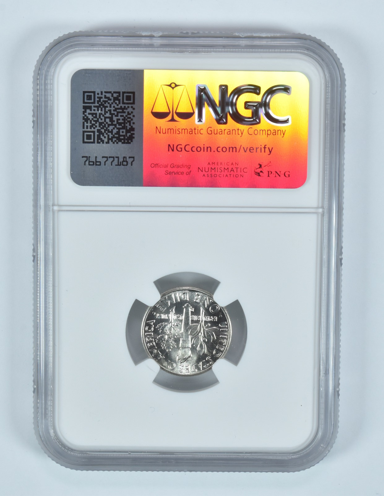 1955-D Roosevelt Dime MS65 FT NGC Special Label