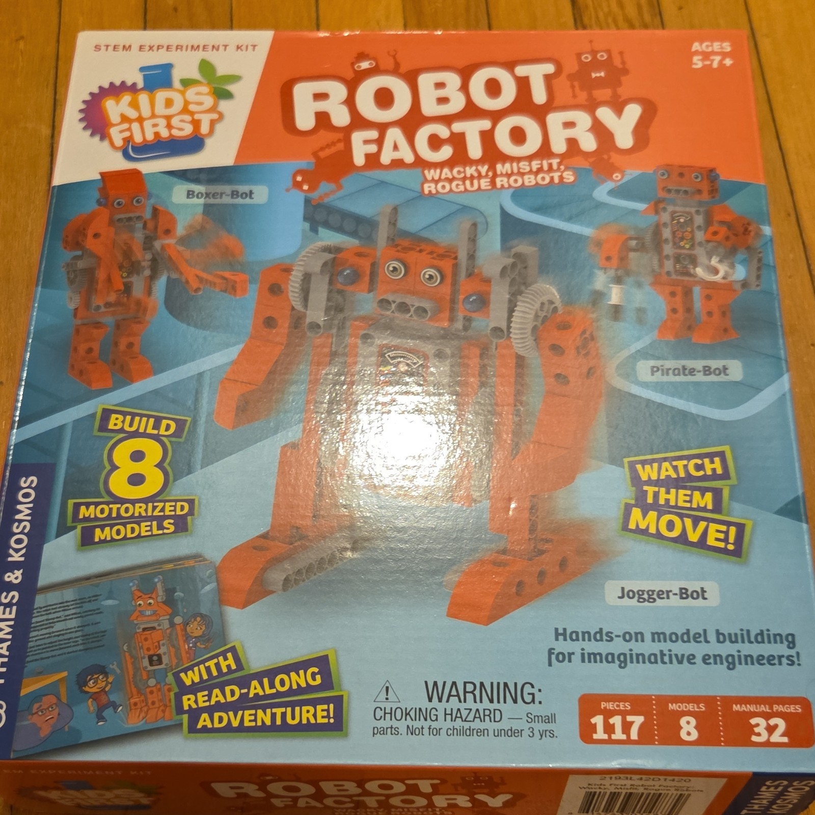 Thames & Kosmos Kids First Robot Factory Wacky Misfit Robots STEM Kit Ages 5-7