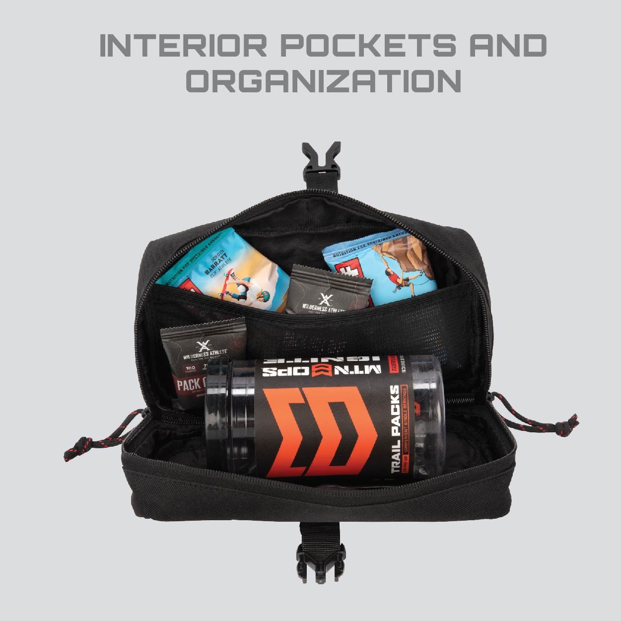 Tac-Six™ Detachment Tactical Accessory Pouch, Removable Back Panel, 9"L x 5"W