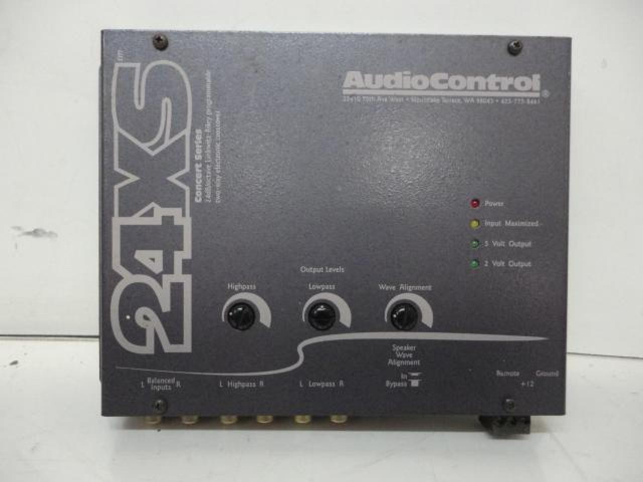 AUDIO CONTROL CONTROL Equalizer Tested Working