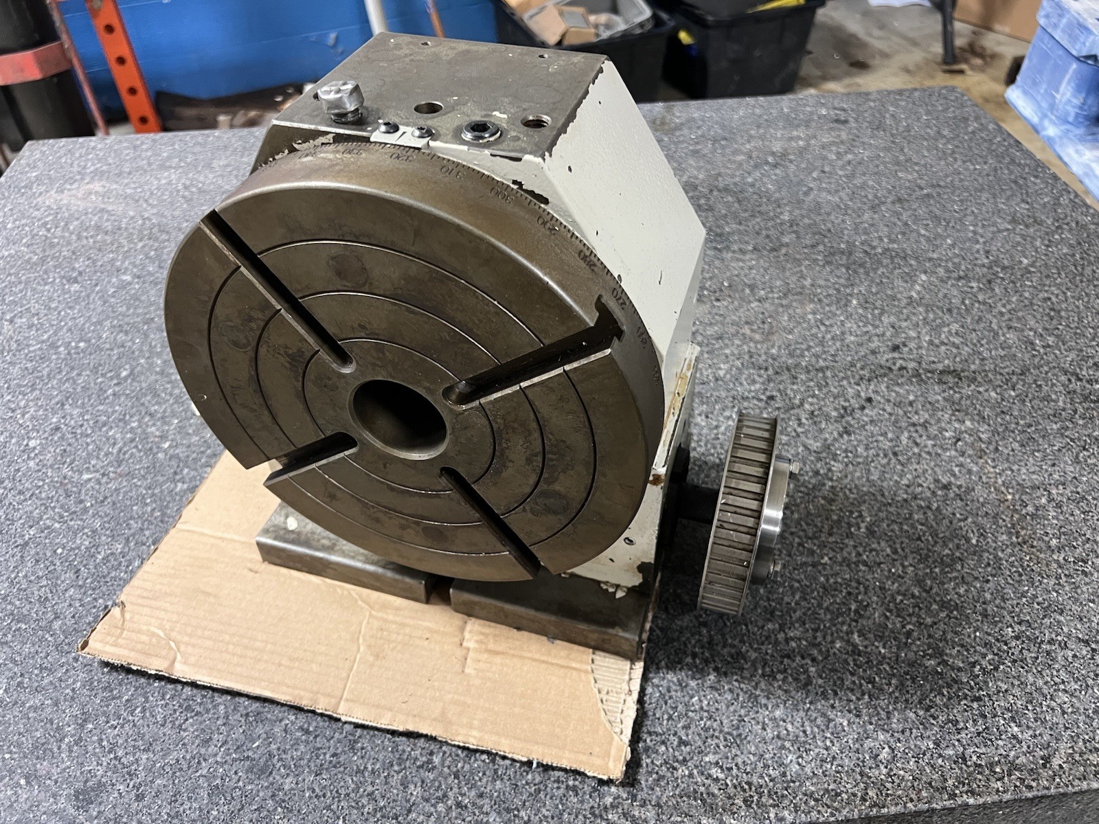 troyke DL-10-B 4th axis (missing Controller/motor) 7” Center 10” Table Cnc Mill
