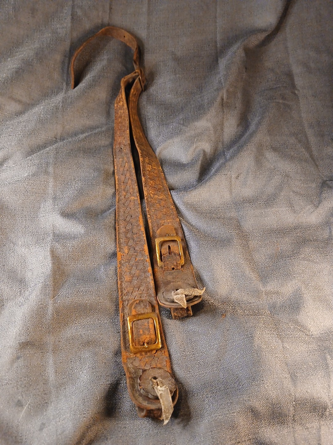Vintage Leather Horse Tack Strap 31" Western
