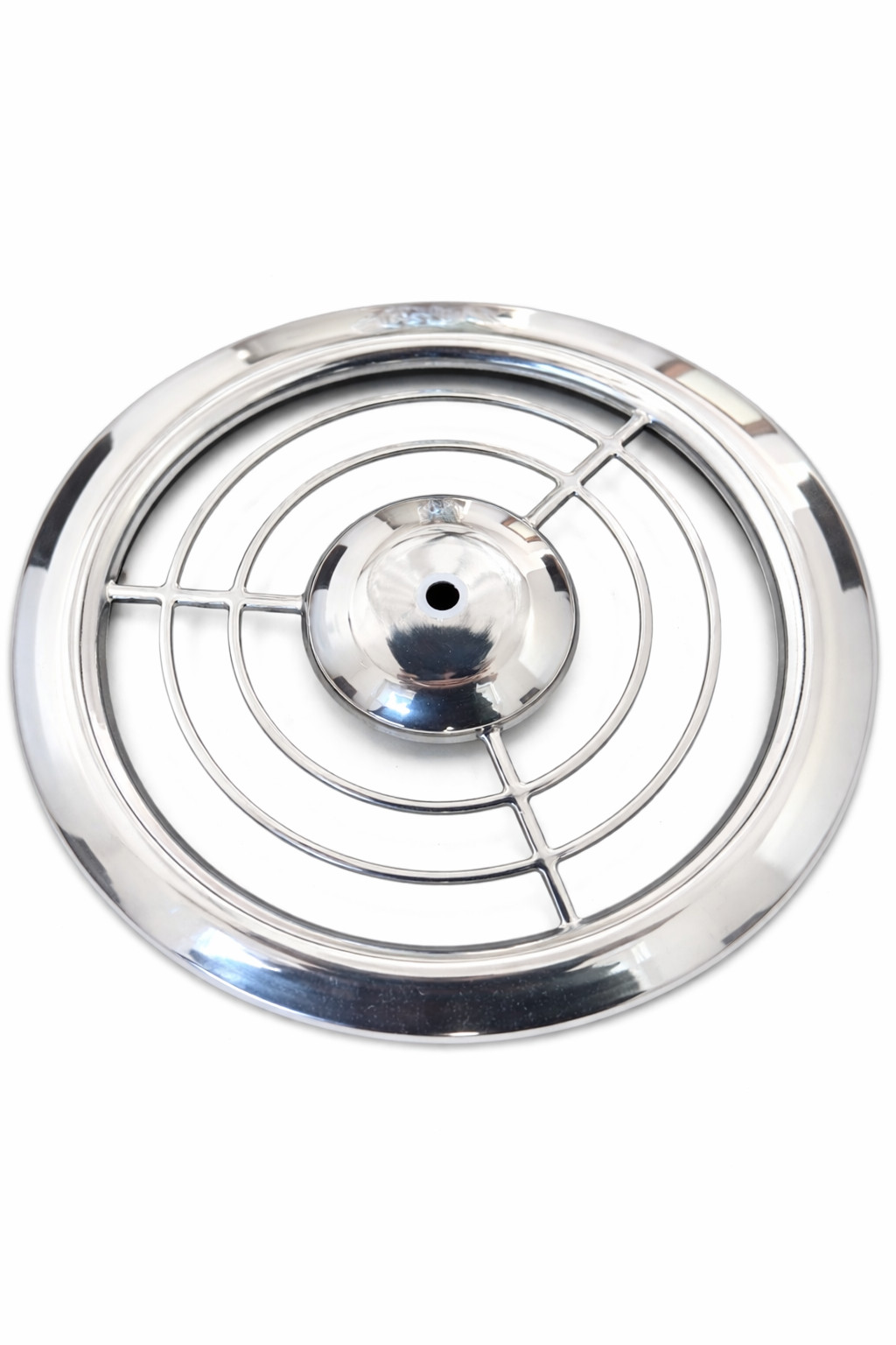 Vintage Emerson Pryne Blo-Fan 12" Round Chrome Exhaust Fan Grille Cover