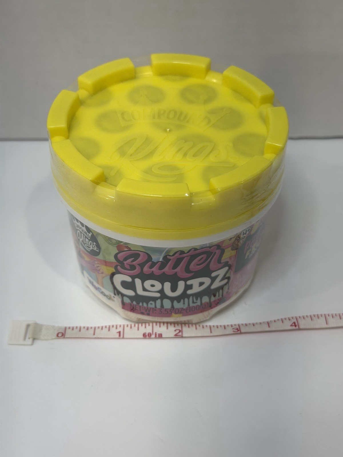 Butter Cloudz Modeling Clay Yellow Lid - Compound Kings WC15096CK