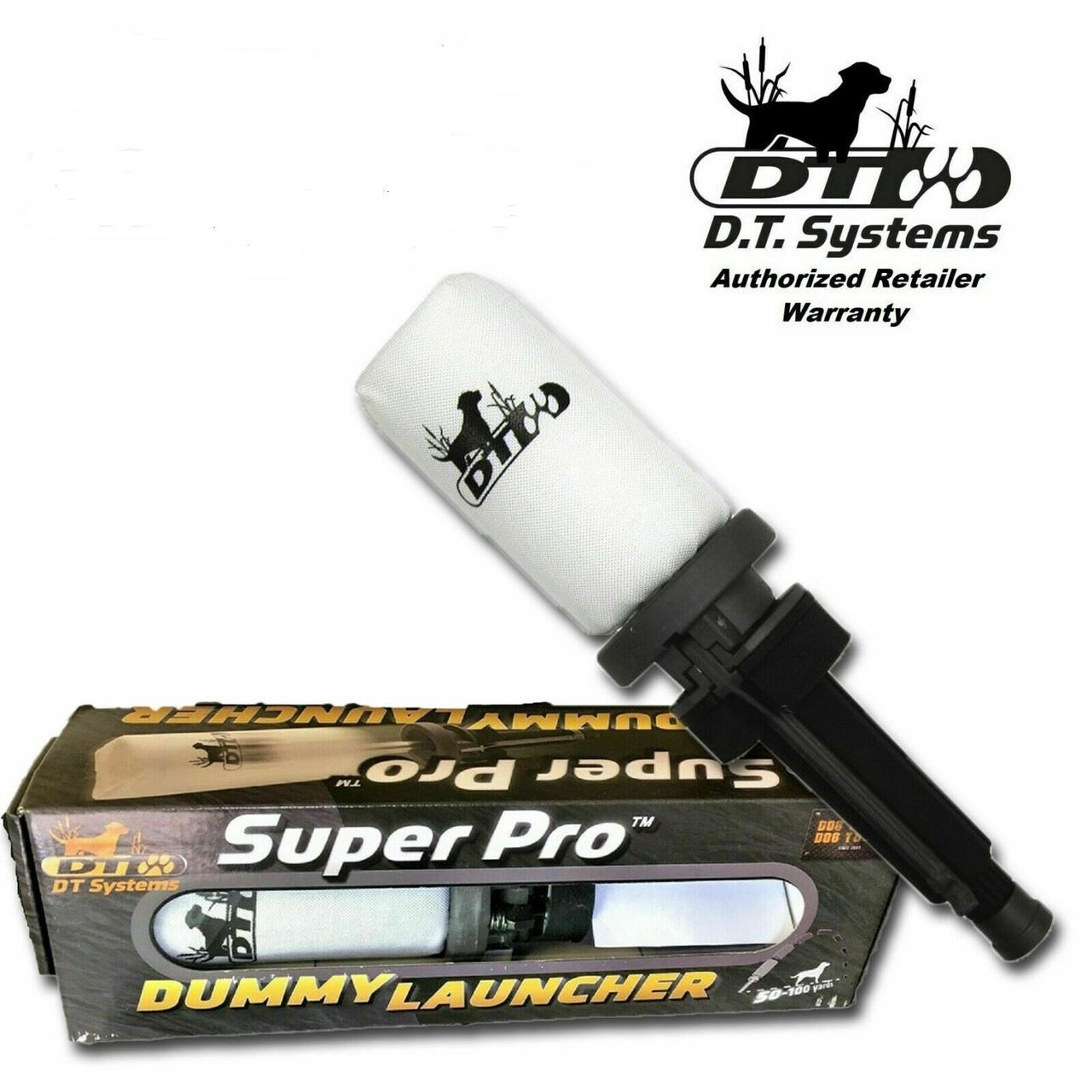 DT Systems Super Pro Dummy Launcher Dog Training Kit White 88105