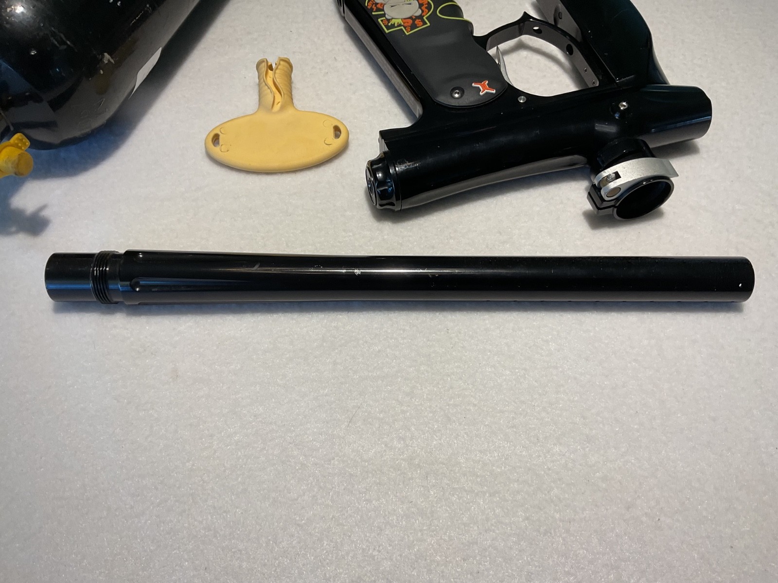 Empire Invert Mini Paintball Gun With Contract Killer Graphic Grip Untested