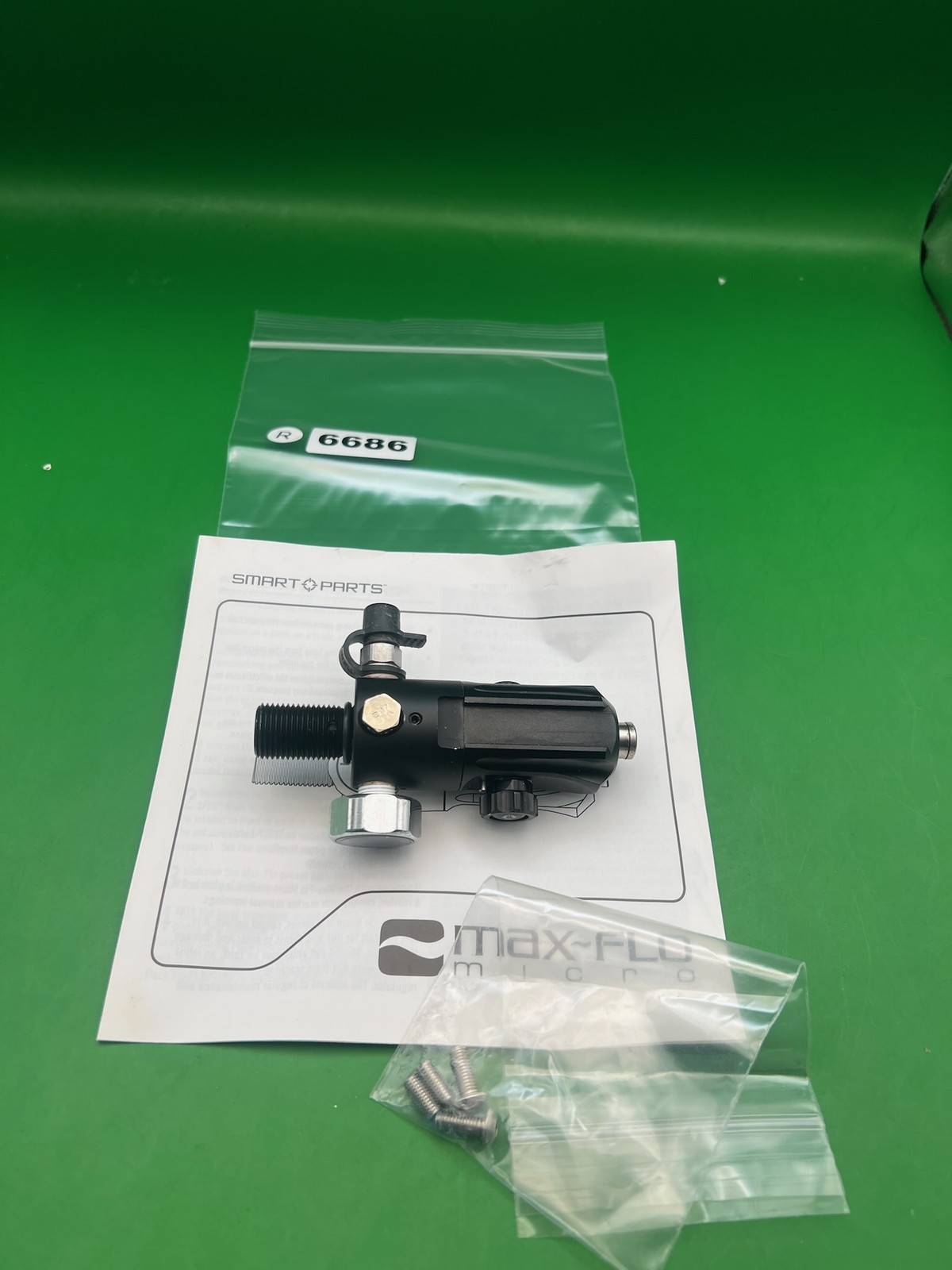 Smart Parts Max-Flo Micro Regulator Black - NOS