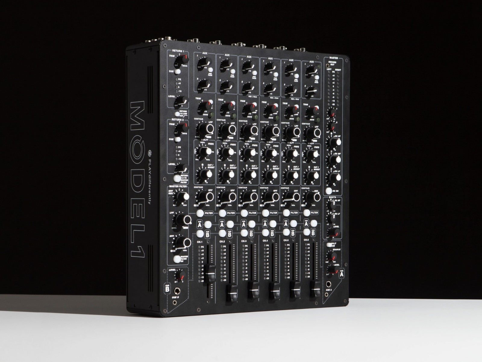 PLAYDifferently Model 1 6 Channel Analog DJ Mixer (B-STOCK)