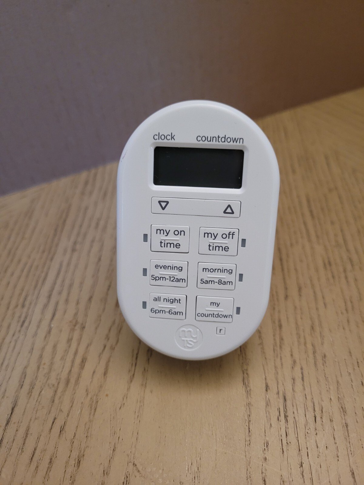 TESTED MyTouchSmart Indoor Digital Timer 1-Outlet Polarized 2-Prong Plug 26892