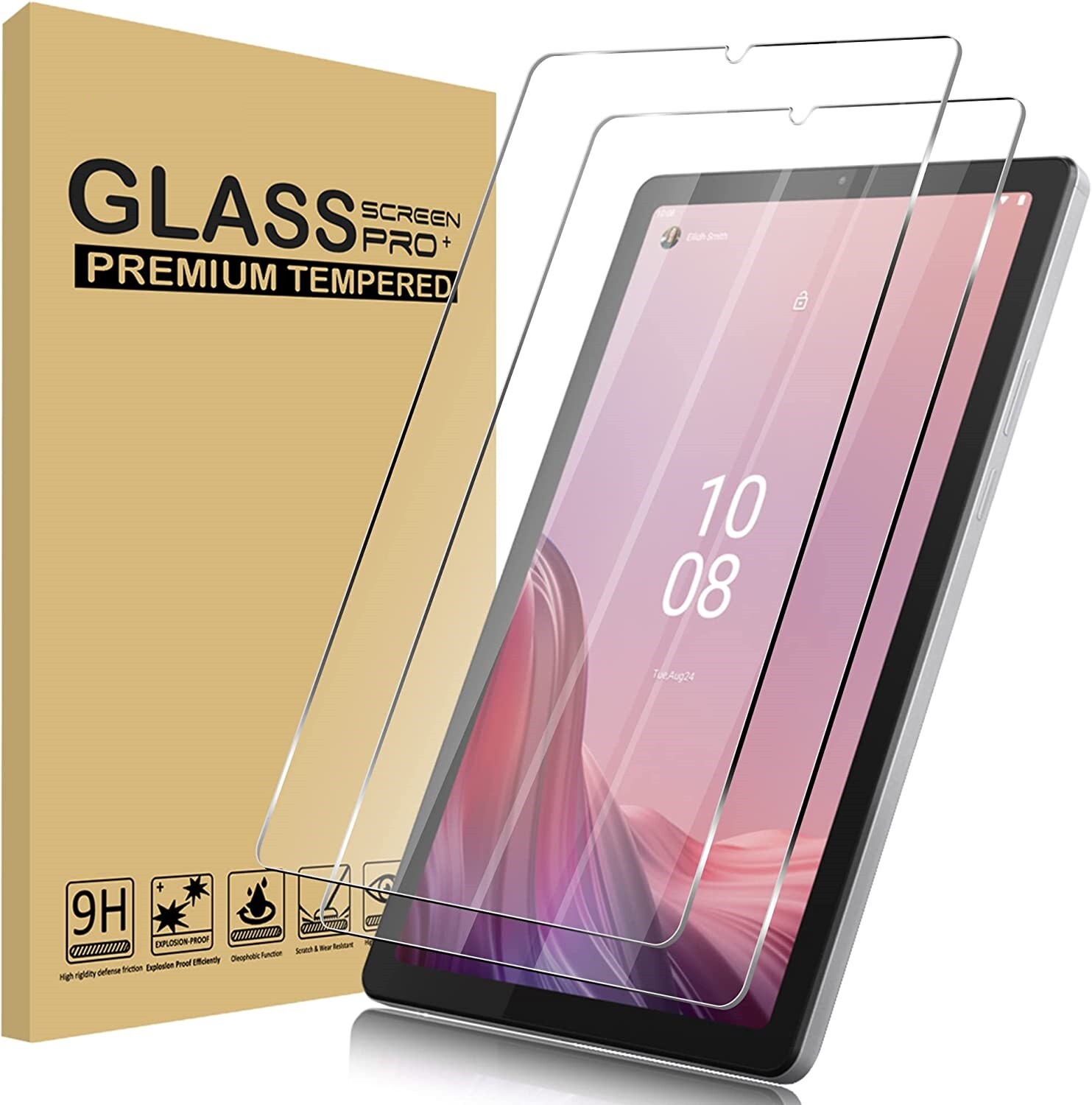 For Lenovo Tab M8 4th Gen (TB300FU/XU) 8" Tablet Tempered Glass Screen Protector