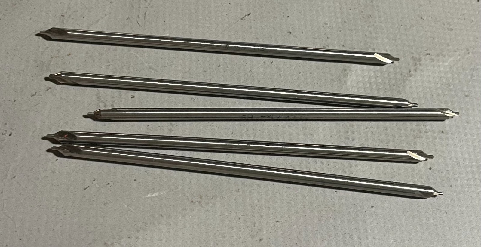 KEO 21040 #1 x 4 HSS RH 60º Long Series Combined Drill and Countersink - 5 Pack