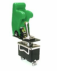 Safety Toggle Switch SPDT 20 Amp "Green"