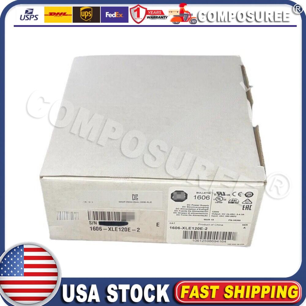 1606-XLE120E-2 AB Power Supply 24-28VDC 120W New 1606XLE120E2 US Free Tax